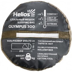 Спальный мешок Helios Olympus 300 T-HS-SB-O-300