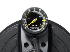 Насос напольный велосипедный Topeak JoeBlow FAT 15 PSI/1 BAR, black - 2