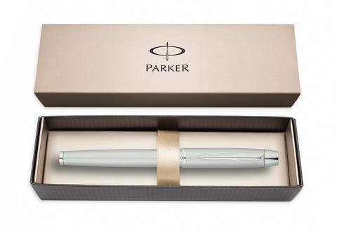 Ручка-роллер Parker IM T221, Metal Silver CT (S0856370)