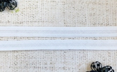 Косая бейка х/б, ш. 1,5 см, белый
