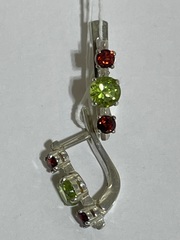 Гламур 10 ( серьги из серебра)