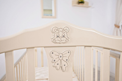 Кровать детская К-2002-28 "Доминик" (вишня)