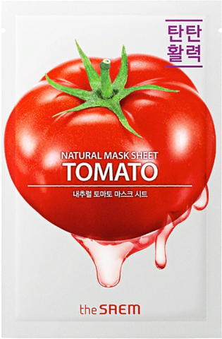 the Saem Natural Tomato Mask Sheet