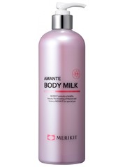 Merikit Парфюмированное, увлажняющее молочко для тела - Amante Body Perfume Milkа, 500 мл