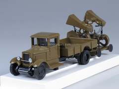 ZIS-12 ZT-5 with sound locator LOMO-AVM 1:43