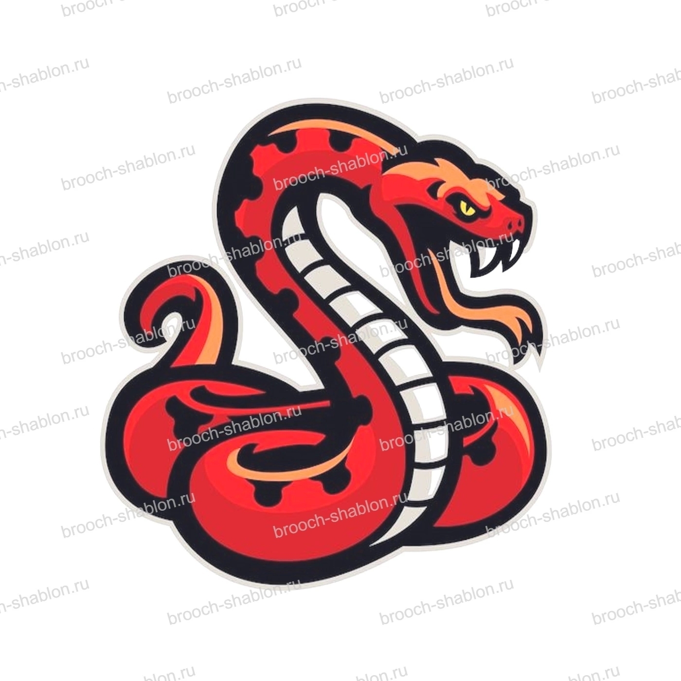 ШАБЛОН ЗМЕЯ – купить за 72 ₽ | BROOCH-SHABLON