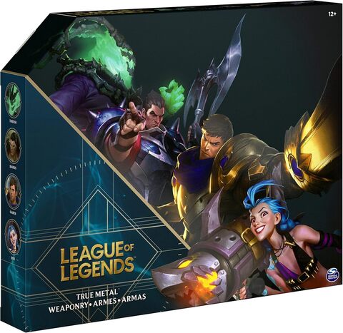 Набор оружие металлическое Джинкс Дариус Треш Гарен League of Legends Spin Master