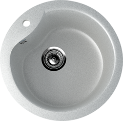 ULGRAN U-102  Круглая мойка с отверстием под смеситель