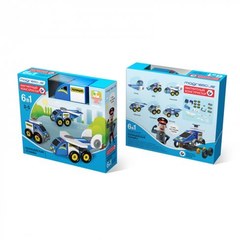 Конструктор Magneticus Полицейская техника BLO-002-02