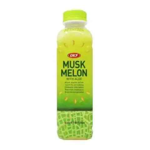 Фруктовый освежающий напиток дыня и алоэ Musk Melon with Aloe 500 мл