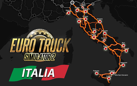 Euro Truck Simulator 2 - Italia (для ПК, цифровой код доступа)