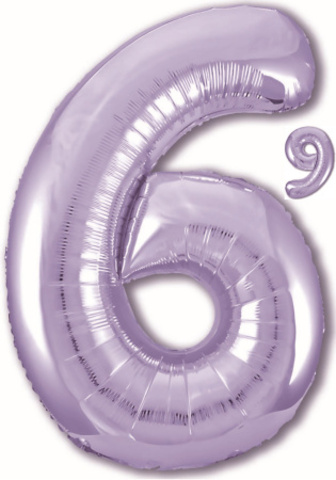 Цифра "9" Сирень