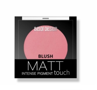 BelorDesign Румяна для лица Matt Touch тон 202  пионовый