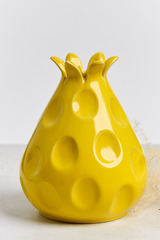 Интерьерная керамическая ваза 