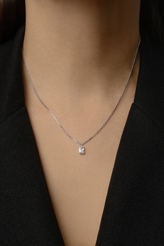 Колье из серебра "Льдинка" mini