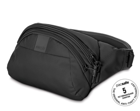 Картинка сумка поясная Pacsafe Metrosafe LS120 Черный - 1