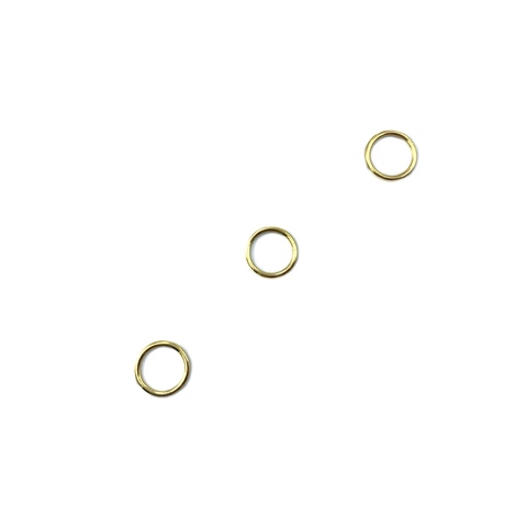 Кольцо для бретели желтое золото 12 мм, Arta-F