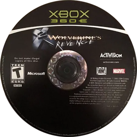 X-men 2 Wolverine's Revenge (XBOX360E) [Xbox 360]