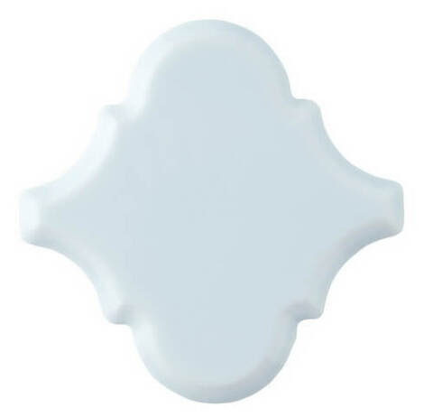 Adex Renaissance Arabesco Biselado Ice Blue 15x15