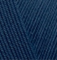 ALIZE "DİVA", 100% Микрофбира акрил, 100 гр, 350 м, 361 тёмно-синий