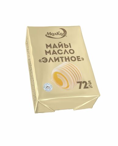 Масло ЭЛИТНОЕ 72,5% 180 гр Молком КАЗАХСТАН