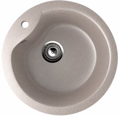 ULGRAN U-102  Круглая мойка с отверстием под смеситель