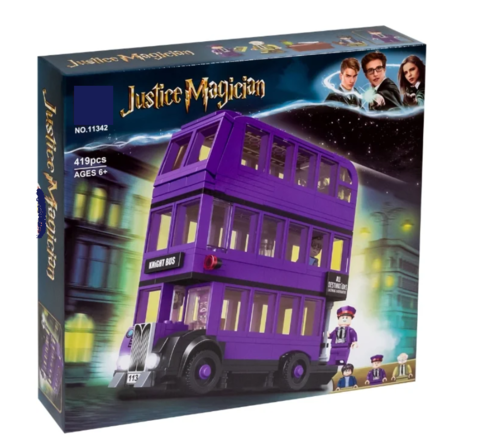 Конструктор Justice Magician 11342 / 6073 Автобус Ночной рыцарь