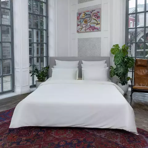 Пододеяльник 150x200 Mollen жемчужно-белый