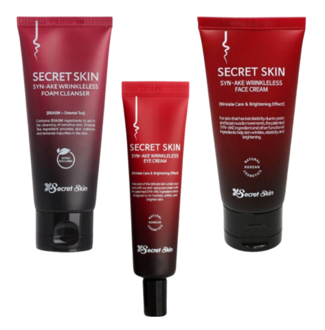 Secret Skin Syn-Ake Wrinkleless 3 set Набор кремов