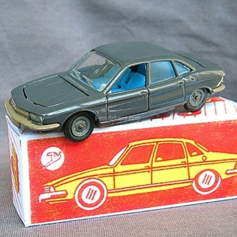 Miniature Gama SB 1/43 - NSU RO 80 Rouge (très Bon état, Sans Boîte)