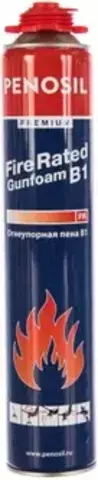 Огнеупорная профессиональная монтажная пена Penosil Premium Fire Rated Gunfoam B1 720 ml