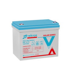 Аккумулятор  VEKTOR ENERGY GEL 12-75