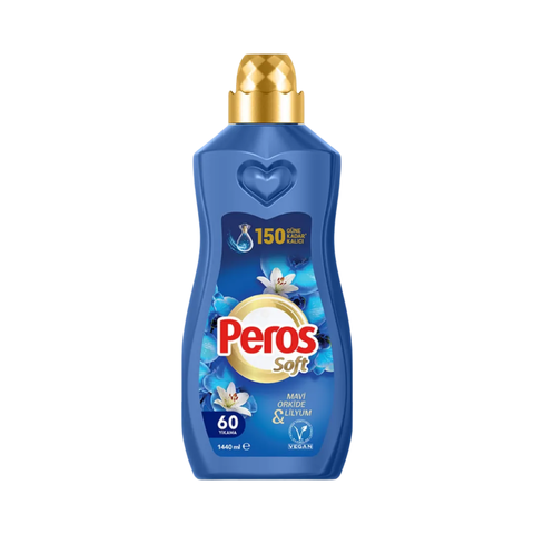 Концентрированный кондиционер для белья PEROS Голубая орхидея Синий 1440мл