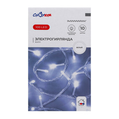 Гирлянда вьюн 10 м, 100 LED СНОУ БУМ
