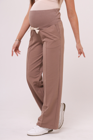 Спортивные брюки для беременных 16170 мокко