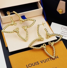 Серьги ЦВЕТОК ажурные style by LV