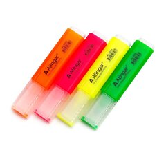 
          Текстовыделитель, Alingar, "Line-2", розовый неон, прямоугольный корпус, скошенный, 1-5 мм, 12 шт/уп, картонная упаковка