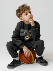 брюки  для мальчика  КР 400854/антрацитовый 3902 к594