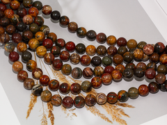 Нить бусин из яшмы 10,5мм