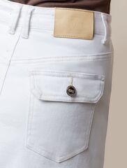 Юбка А-силуэта из эластичного денима  D56.070 (119136)