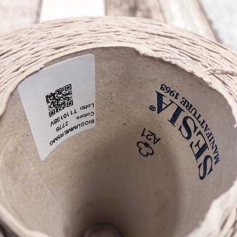 Хлопок 100% SESIA BIO SUMMER 360 серо-бежевый