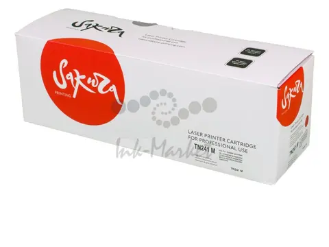 Картридж Sakura TN241M для Brother, пурпурный, 1400 к.