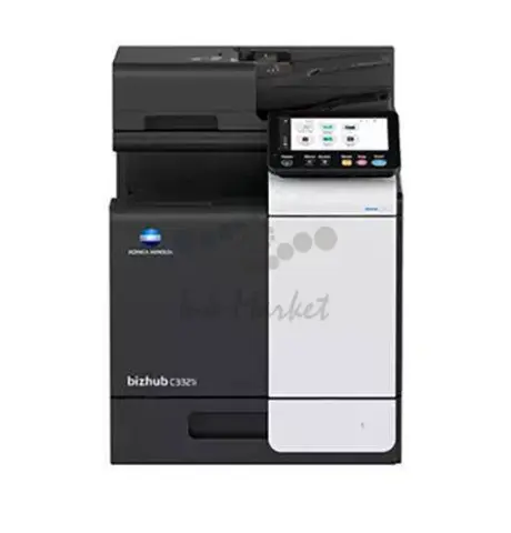 Konica Minolta bizhub C3321i  (МФУ, Color, 33 стр./мин, Duplex, 1200x1200, RAM 4GB, 16GB SD, 1,6 GHz, panel 7" sensor, USB, GBE, WiFi(opt.), DADF 80, tray 500+100, full toners, запуск инженером платно