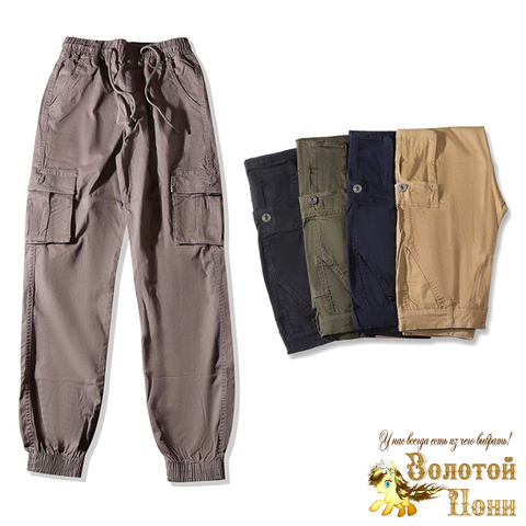 Брюки хлопок подр м (146-176) 260419-GS-012