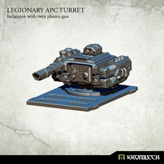 Legionary APC turret: Lascannon with twin plasma gun (1)