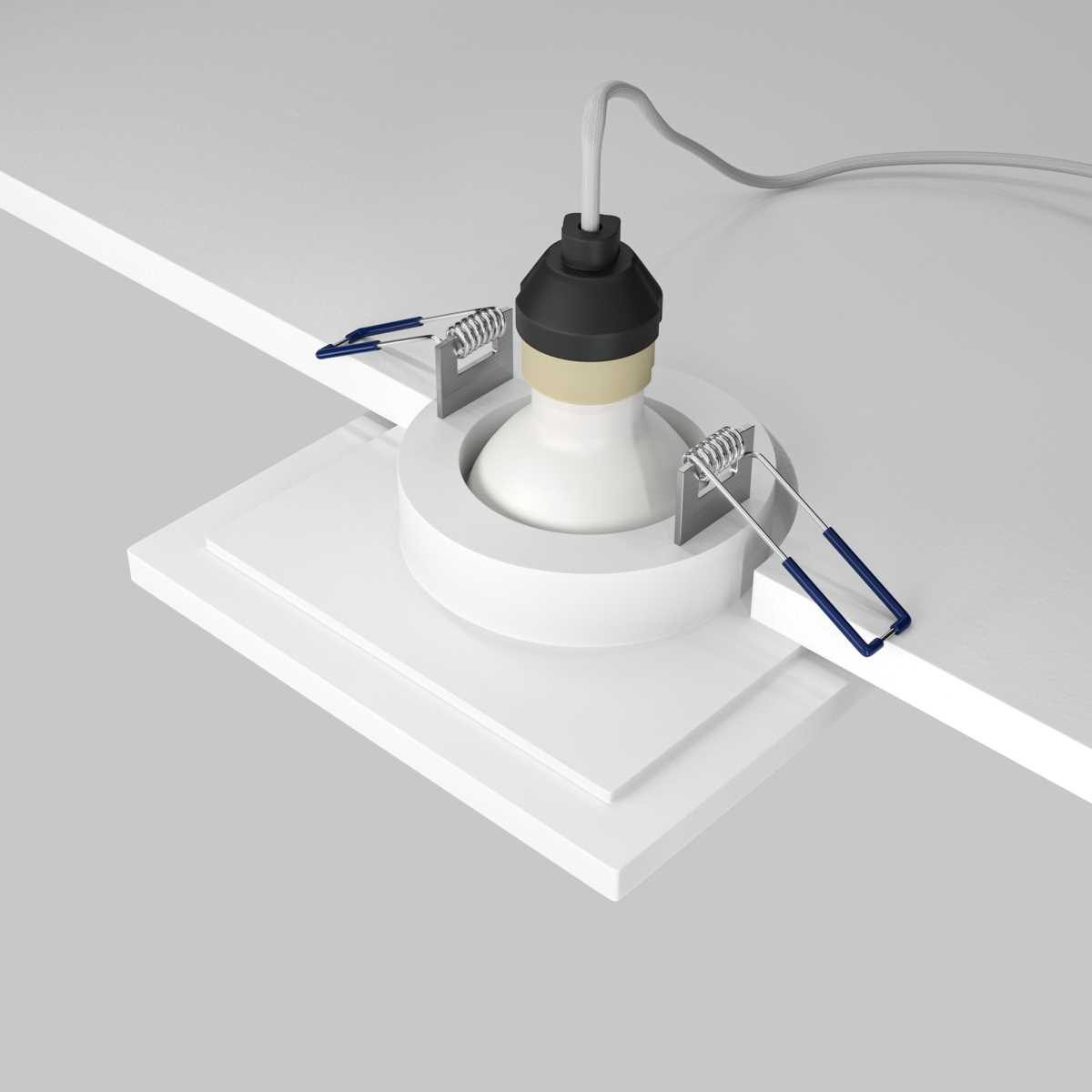 Встраиваемый светильник Maytoni Technical Downlight DL005-1-01-W-1