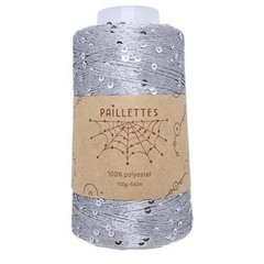 Paillettes на конусе 174 (стальной)