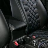 "КОБРА". Экокожа. Алькантара. Индивидуальный пошив для Audi A3 хэтчбек (2003-2013)