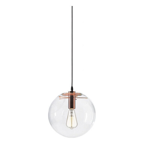 Светильник Glass Ball Ceiling Copper D20