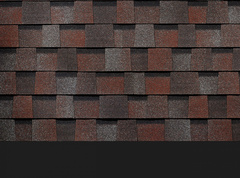 Гибкая черепица DOCKE PIE PREMIUM, DRAGON, СЛИВА ( 2.38м2 )